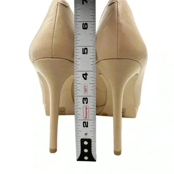 BCGBeneration Pumps Pointy Toe High Heel Platform Stilettos Nude Court Shoes 7 - Picture 12 of 16